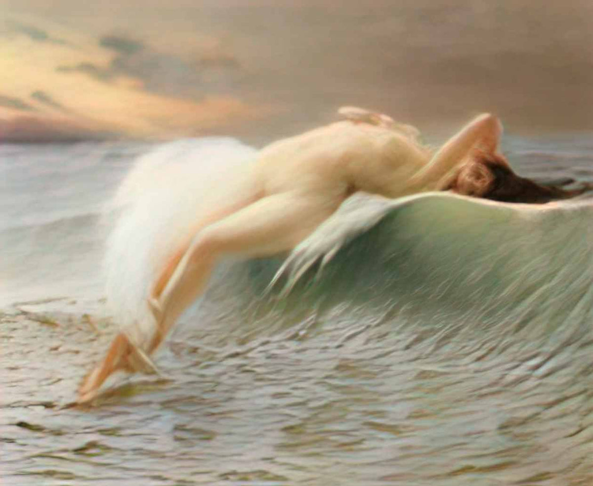 Guillaume Seignac guillaume seignac la vague 2 Art A4 Photo Print
