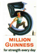 Guinness 1 5 Million Vintage Advert A4 Photo Print