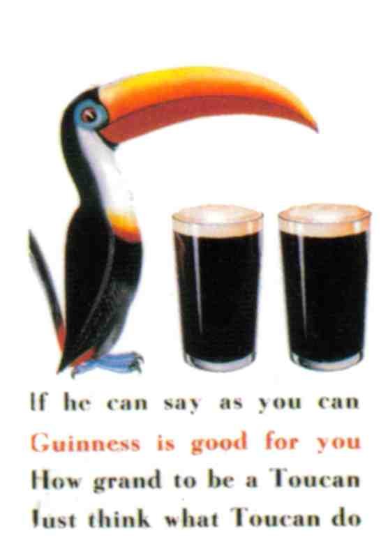 Guinness 11 2 Can Vintage Advert A4 Photo Print