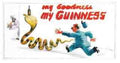 Guinness 13 Snake 1930S Vintage Advert A4 Photo Print