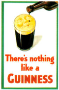 Guinness 16 Nothin Like Vintage Advert A4 Photo Print