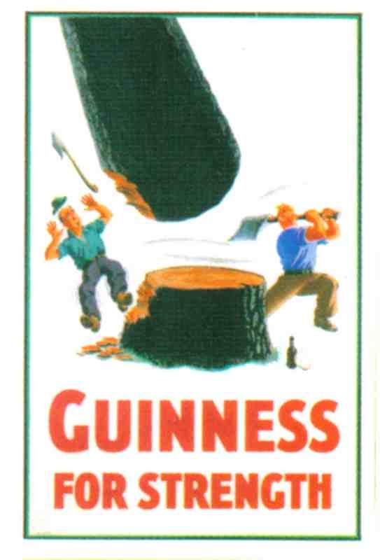 Guinness 21 Trunk Vintage Advert A4 Photo Print