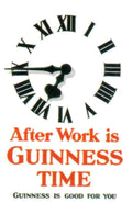 Guinness 24 Time Vintage Advert A4 Photo Print