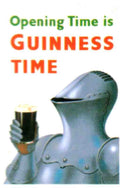 Guinness 6 Knight Vintage Advert A4 Photo Print