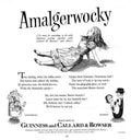 Guinness Callard Bowser Amalgerwocky Vintage Advert A4 Photo Print