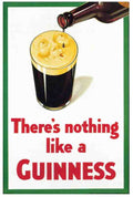 Guinness Nothing Like A Guinness Vintage Advert A4 Photo Print