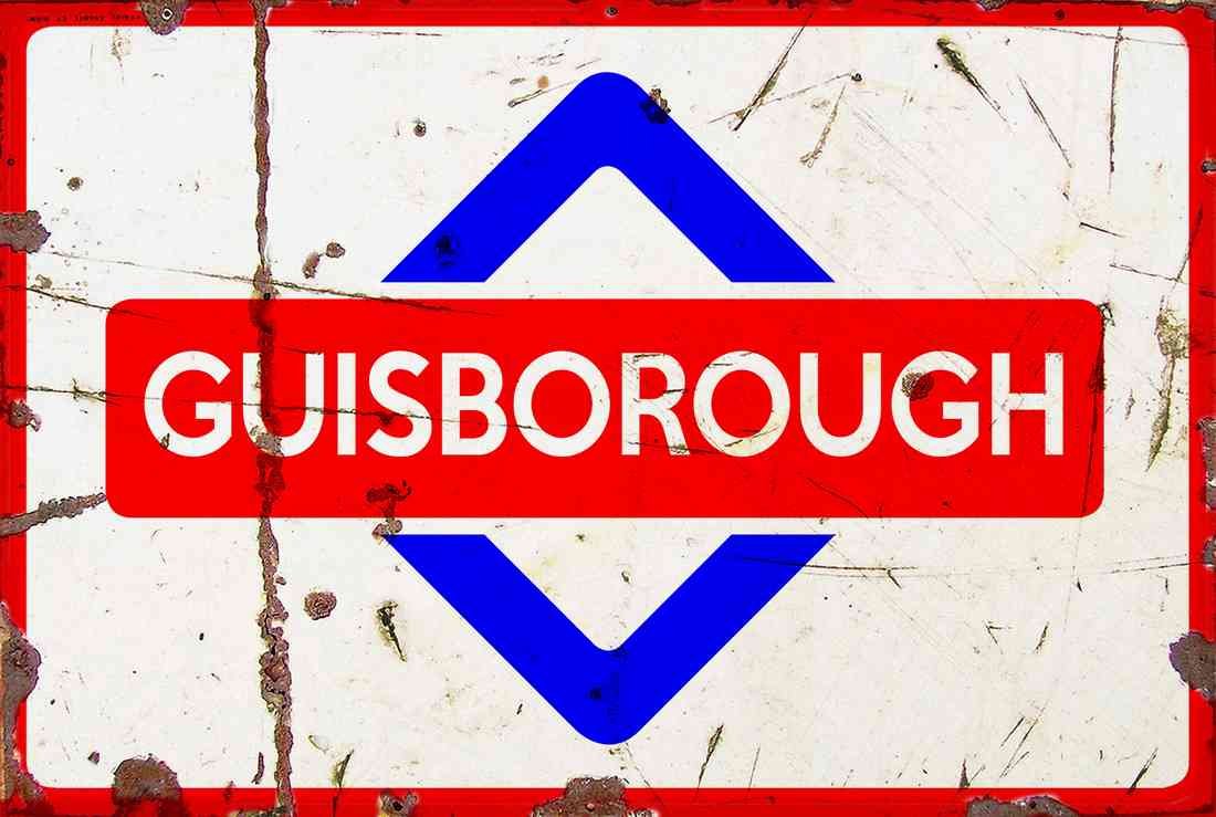 Guisborough diamond Train aged A4 Photo Print