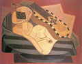 Guitar With Ornaments Juan Gris Abstract Art A4 Photo Print
