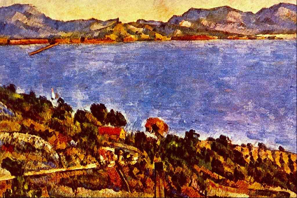 Gulf Of Marseille Cezanne Impressionism A4 Photo Print