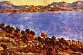 Gulf of Marseille by Cezanne Impressionism A4 Photo Print