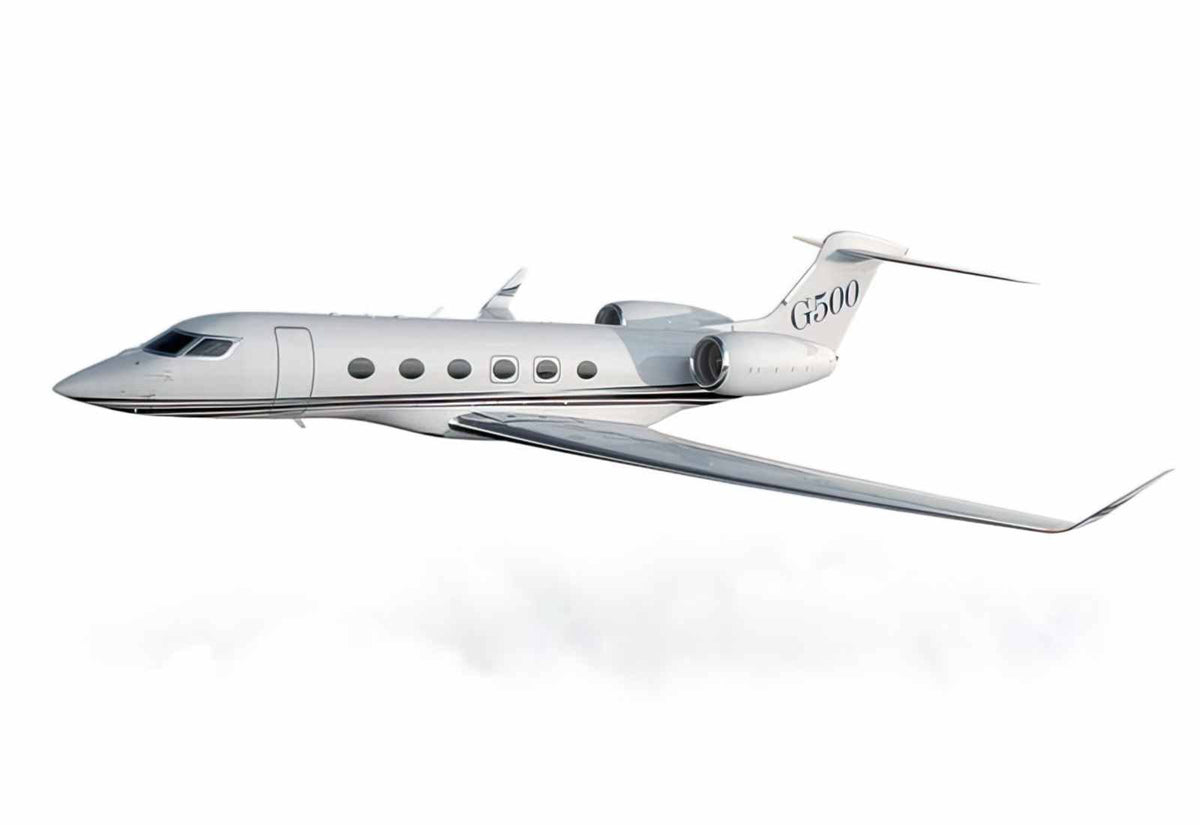 Gulfstream G500 Business Jet A4 Photo Print