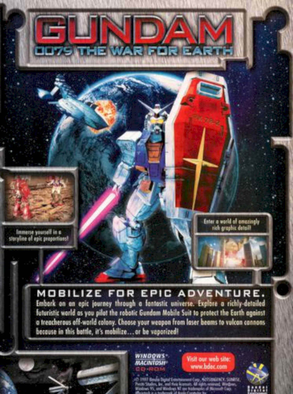 Gundam Rx78 Zaku Vintage Retro Advert Poster A4 Photo Print