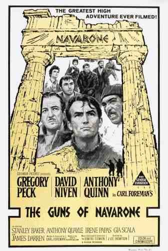  Guns Of Navarone The 03 film star poster A4 Photo Print