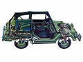 Gurgel Xavante 1973 cutaway A4 Photo Print