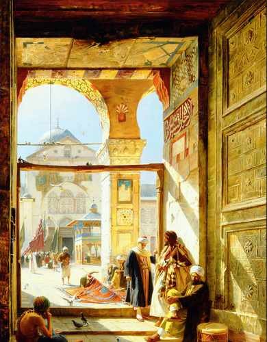 Gustav Bauernfeind Umayyad Mosque A4 Photo Print