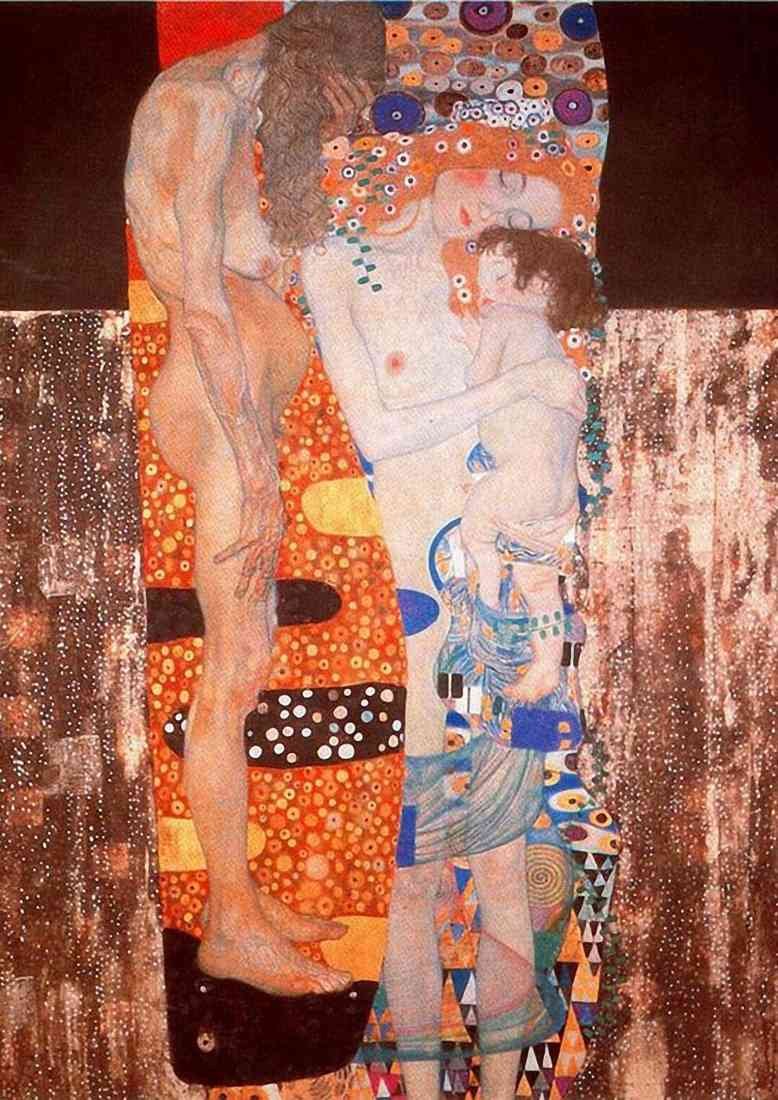 Gustav Klimt 70 cropped A4 Photo Print