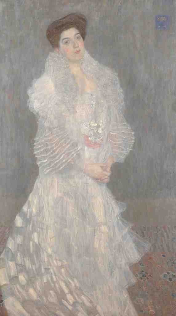 Gustav Klimt Portrait of Hermine Gallia A4 Photo Print
