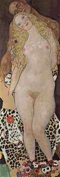 Gustav Klimt adam and eva unfinished 1918 Art A4 Photo Print