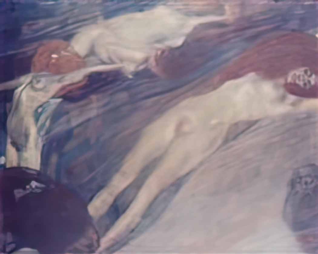 Gustav Klimt bewegte wasser Art A4 Photo Print UK