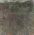 Gustav Klimt blooming field Art A4 Photo Print UK