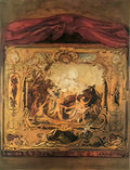 Gustav Klimt draft of a theater curtain Art A4 Photo Print