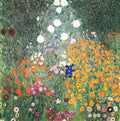 Gustav Klimt flower garden 1907 Art A4 Photo Print UK