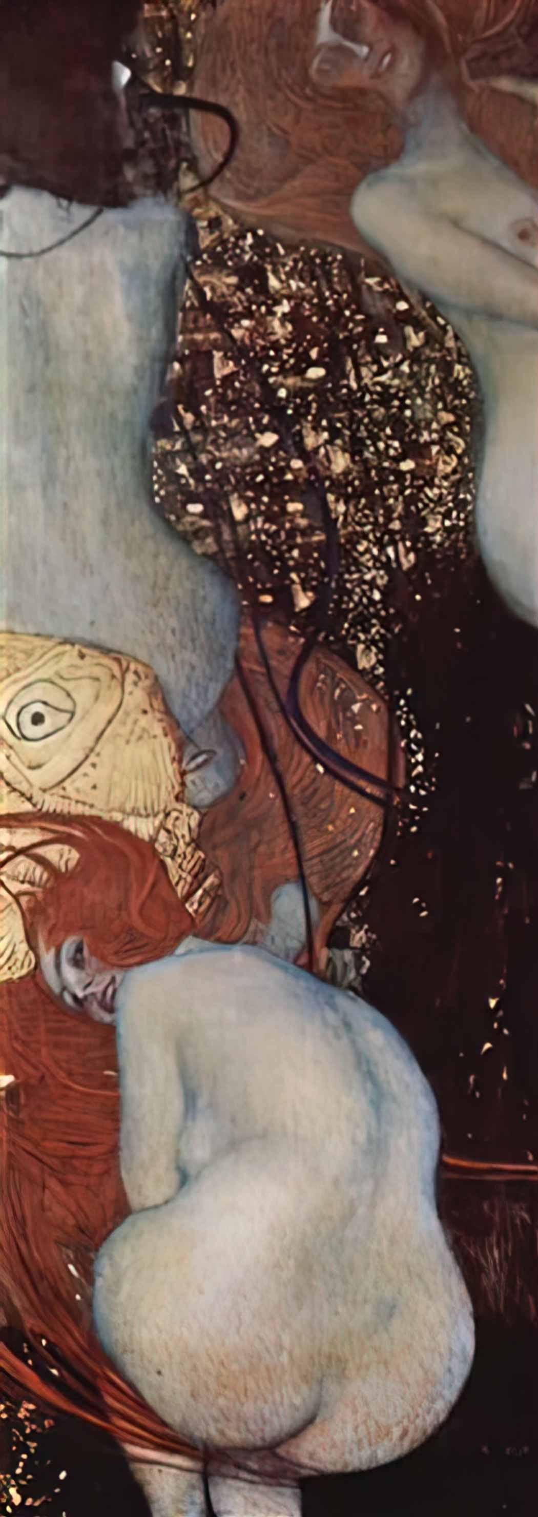 Gustav Klimt goldfish 1902 Art A4 Photo Print UK