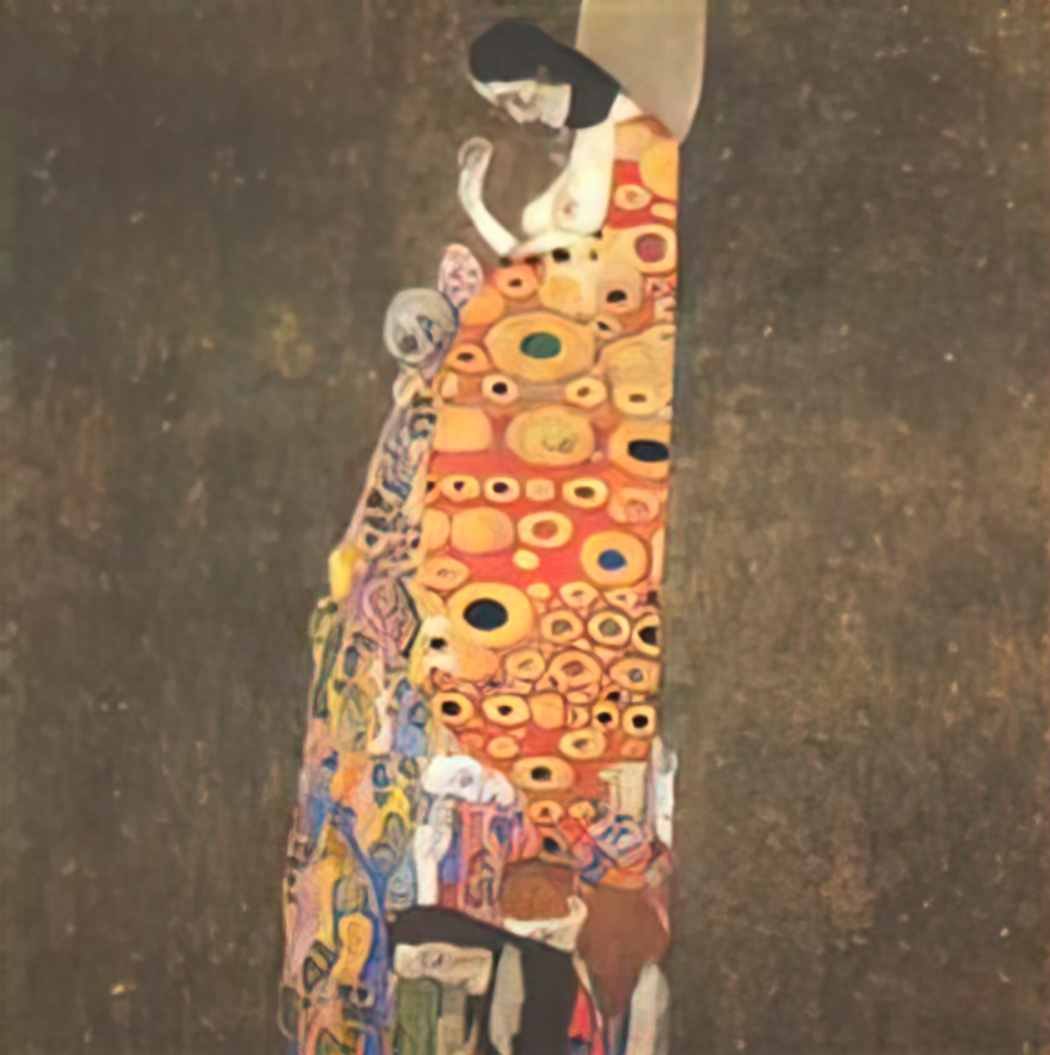 Gustav Klimt hope ii 1908 Art A4 Photo Print UK