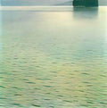 Gustav Klimt island in the attersee Art A4 Photo Print