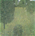 Gustav Klimt landscape garden meadow in flower Art A4 Photo Print UK