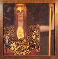 Gustav Klimt minerva or pallas athena Art A4 Photo Print