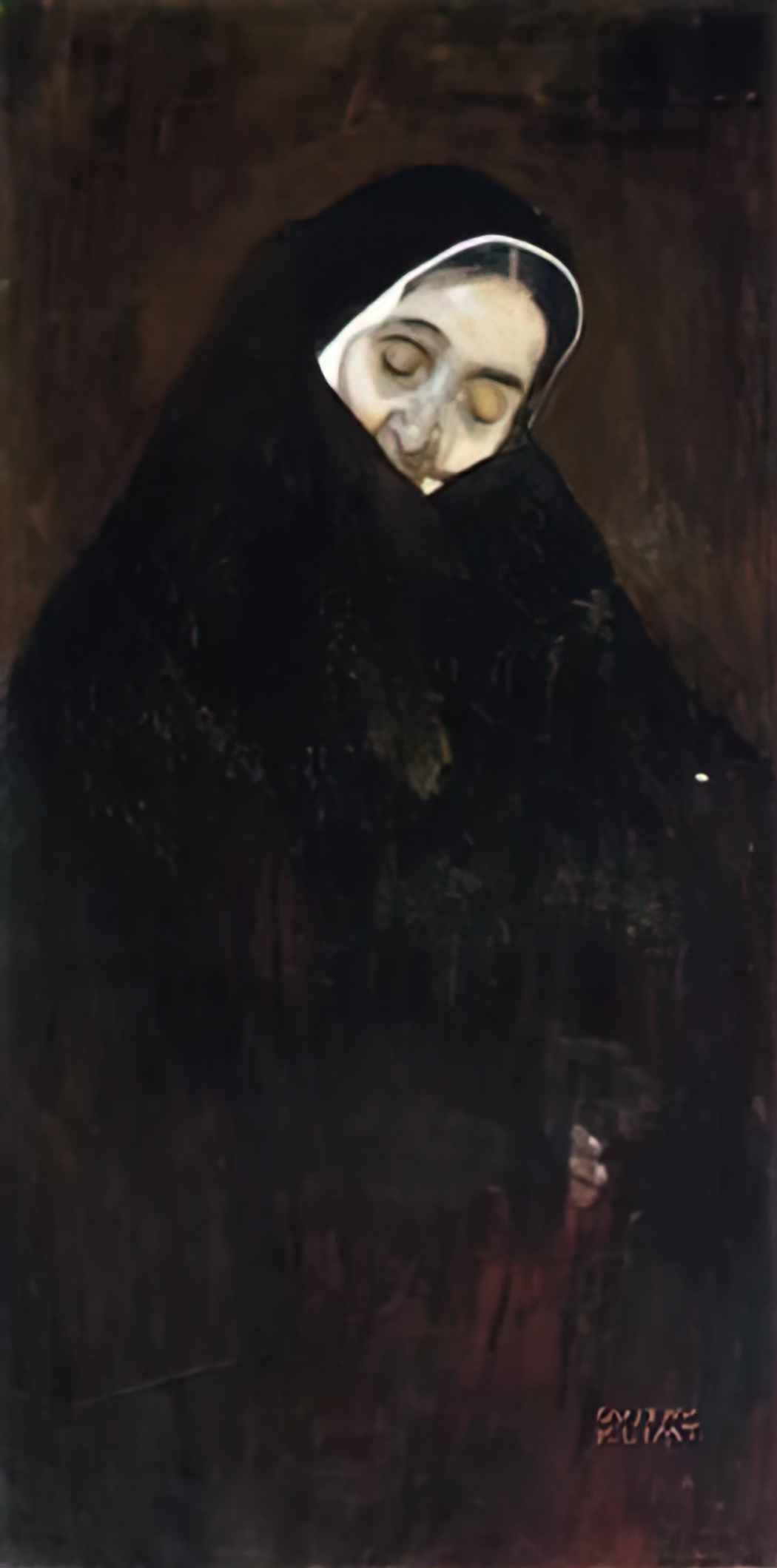 Gustav Klimt old woman 1909 Art A4 Photo Print UK