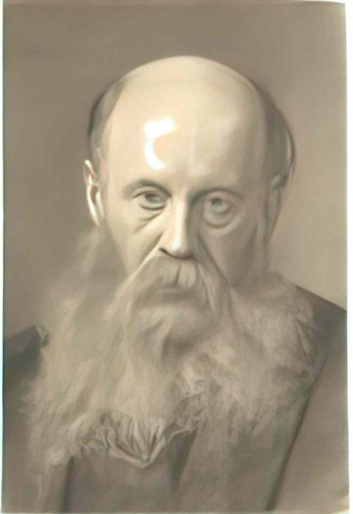 Gustav Klimt portrait of a man with beard Art A4 Photo Print