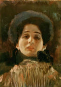 Gustav Klimt portrait of a woman 1899 A4 Photo Print