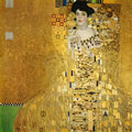 Gustav Klimt portrait of adele bloch bauer i(1) Art A4 Photo Print UK