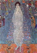 Gustav Klimt portrait of baroness elisabeth bachofen echt A4 Photo Print
