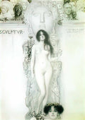 Gustav Klimt sculpture Art A4 Photo Print UK