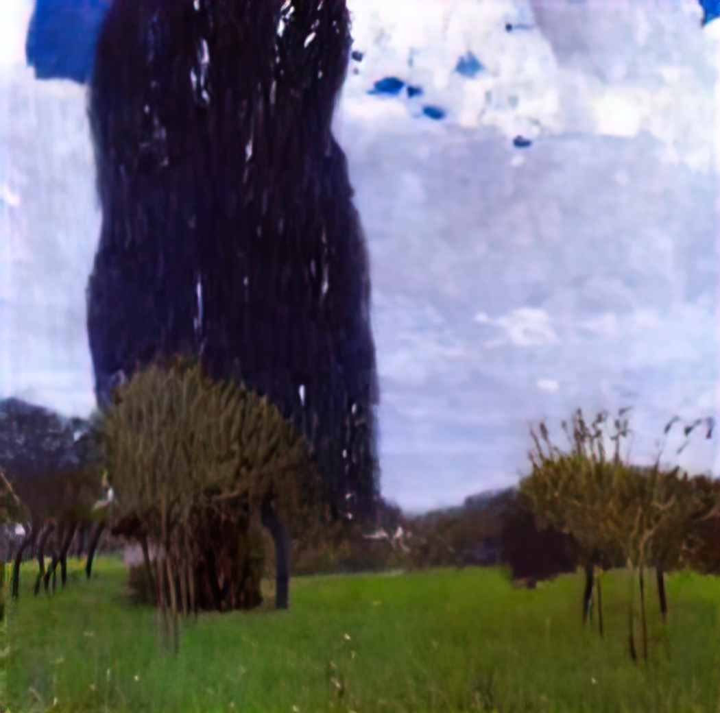 Gustav Klimt the tall poplar trees ii Art A4 Photo Print UK