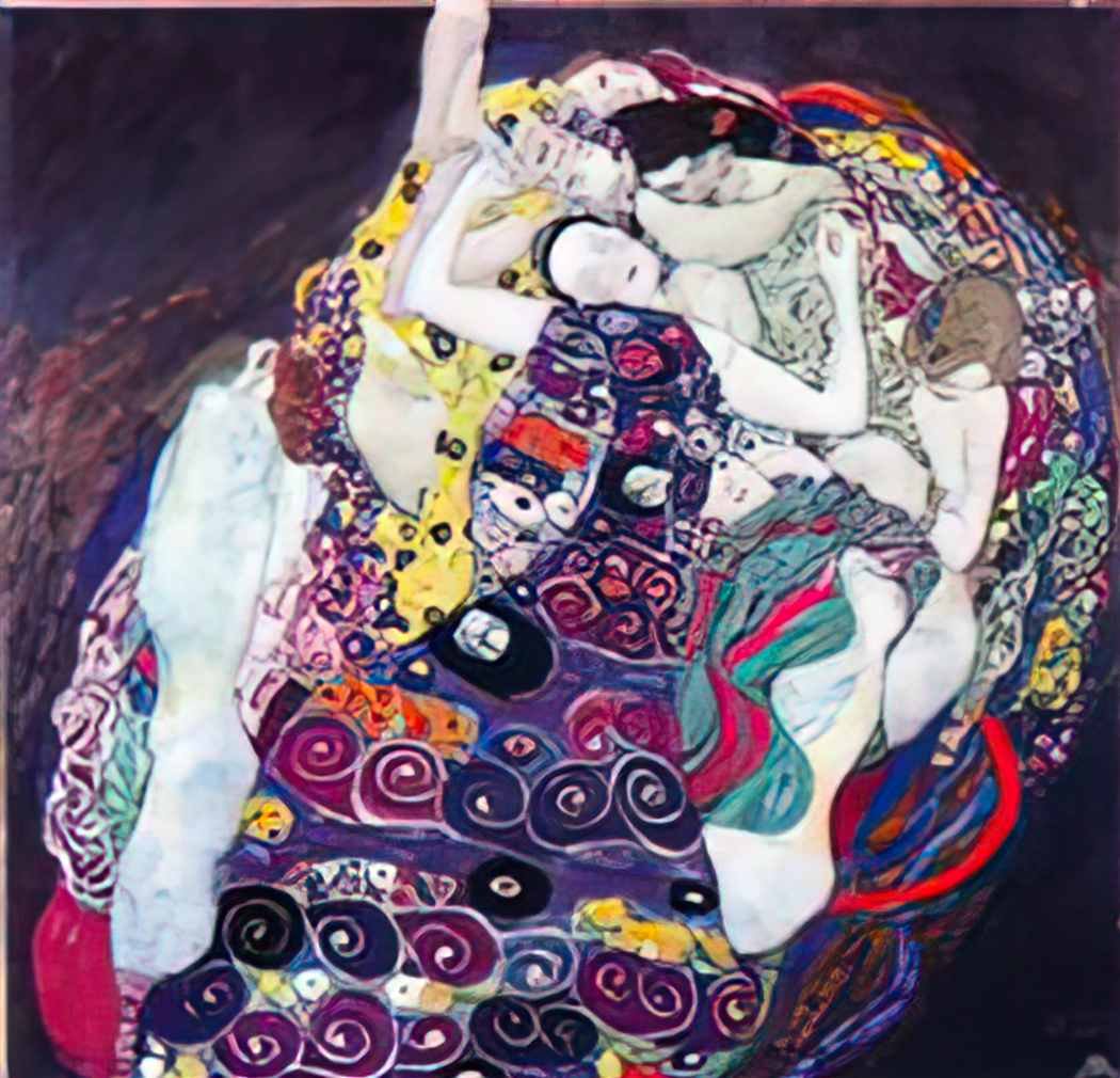 Gustav Klimt the virgin 1913 Art A4 Photo Print UK
