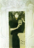 Gustav Klimt tragedy Art A4 Photo Print UK