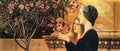 Gustav Klimt two girls with an oleander Art A4 Photo Print UK