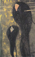 Gustav Klimt water nymphs silverfish Art A4 Photo Print UK