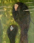 Gustav Klimt water nymphs silverfish CROP A4 Photo Print