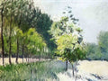 Gustav Klimt landscape garden meadow in flower Art A4 Photo Print