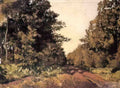 Gustave Caillebotte woods at la grange Art A4 Photo Print