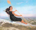 Gustave Courbet The Woman In A Podoscaphe 5 A4 Photo Print
