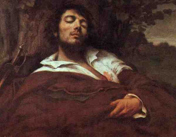 Gustave Courbet Wounded Man Wbm 5 A4 Photo Print