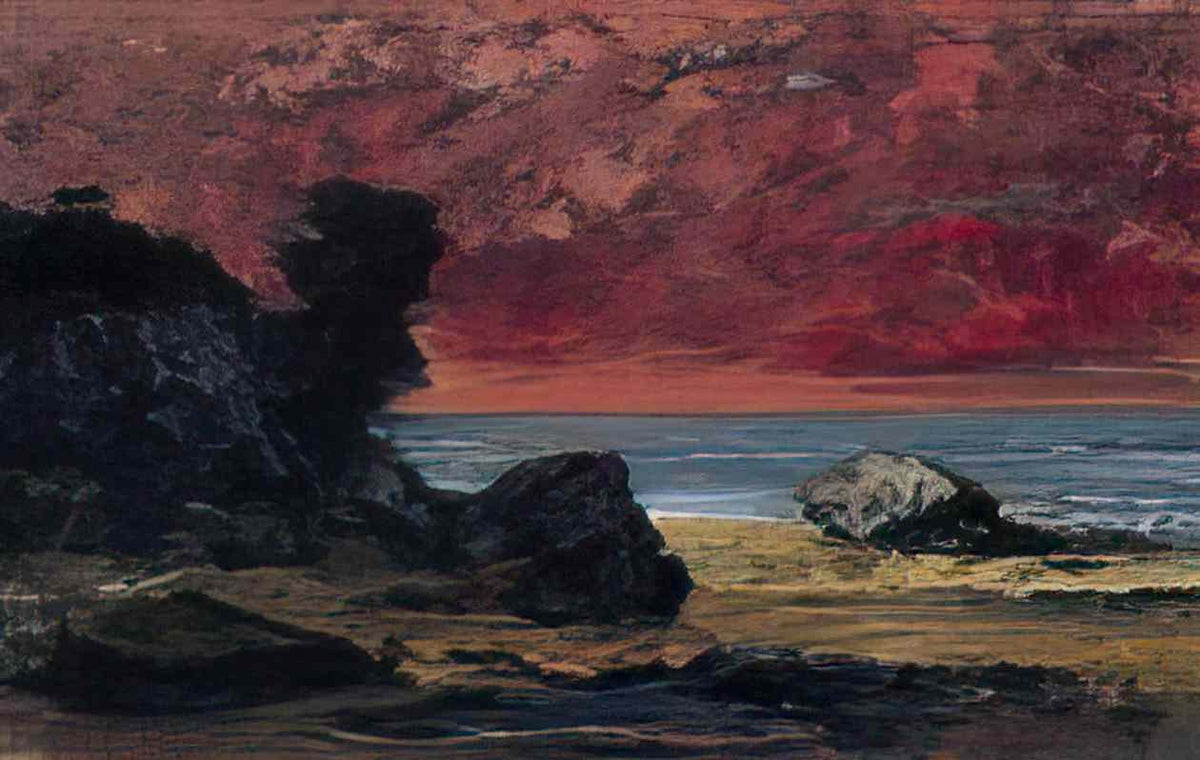 Gustave Courbet after the storm 1872 Art A4 Photo Print