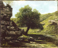 Gustave Courbet landscape 1873 Art A4 Photo Print