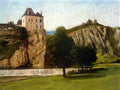 Gustave Courbet le chateau de thoraise 1865 Art A4 Photo Print